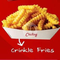 Crinkle Fries Large