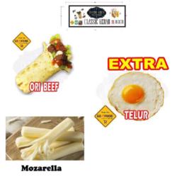 Original Kebab   Telur   Mozzarella