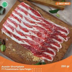 Mm Aus Daging Sapi Aussie Shortplate Slice 250 Gr