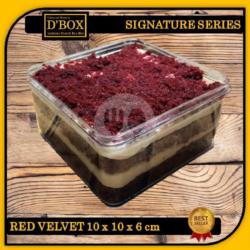 Dbox Signature Red Velvet 10x10 Cm