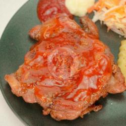 Steak Ayam Bbq