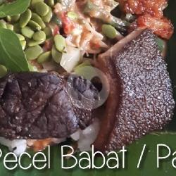 Sego Pecel Babat   Paru