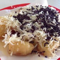 Pisang Goreng Coklat Keju Susu