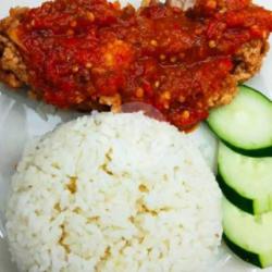 Nasi Ayam Sambal Goreng