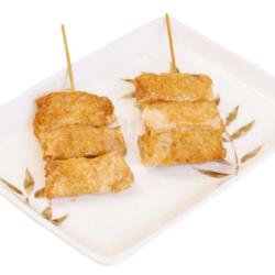 Skewered Tofu Roll, Per Tusuk