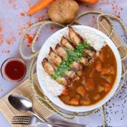 Chicken Charsiu Curry Don