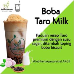 Boba Taro Milk Large