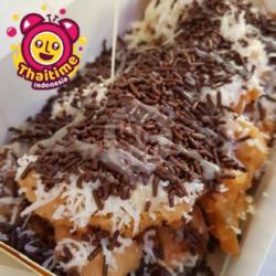 Pisang Crispi Coklat Keju