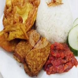 Nasi Telur Tahu Tempe