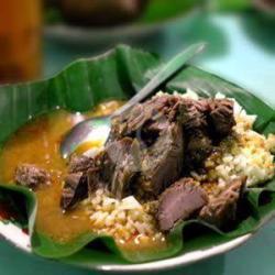 Nasi Gandul Daging