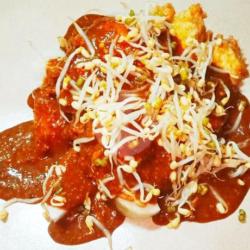 Tahu Telor Lontong Krupuk