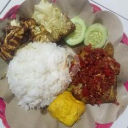 Ayam Gepruk   Nasi