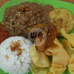 Nasi Pecel Sayur   Ayam Goreng