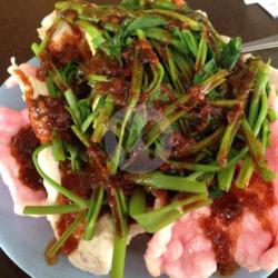 Rujak Kangkung  Kerupuk Melarat   Sambal Asam