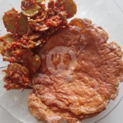 Telor Dadar   Jengkol Balado