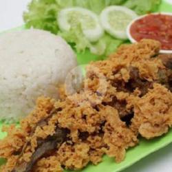 Nasi   Lele Kremes 1 Porsi