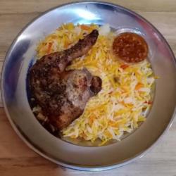 Nasi Kebuli   Ayam Panggang