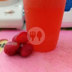 2 Jus(jus Strawberry Dan Sirsak)