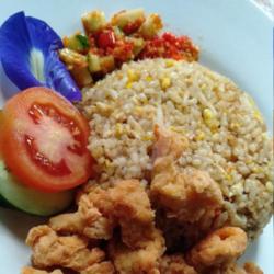 Nasgor Filet Ayam Krispi