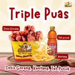 Triple Puas Sosis Goreng