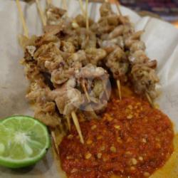 Sate Ayam Kulit Full / 10 Tusuk