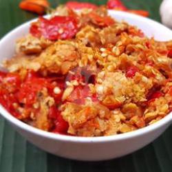 Sambal Bawang Tempe (asli Pedesaan)