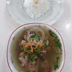 Sop Tunjang   Nasi