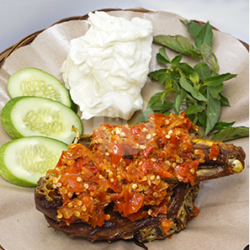 Bebek Goreng Geprek Sambal Petir