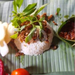 Nasi Bakar Tongkol Pedas Kemangi