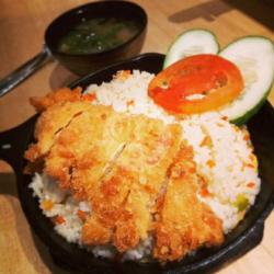 Chiken Katsu Yakimeshi