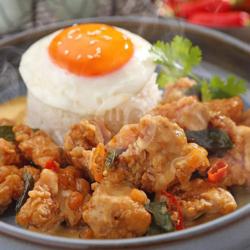 Salted Egg Rice Bowl