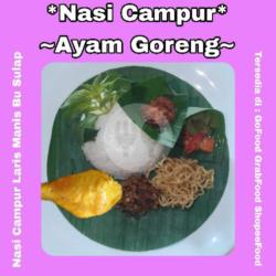 Nasi Campur Ayam Goreng