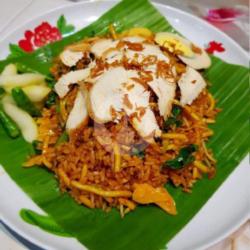 Nasi Goreng Mawut (campur Mie   Potongan Scalop   Sayur Lengkap)