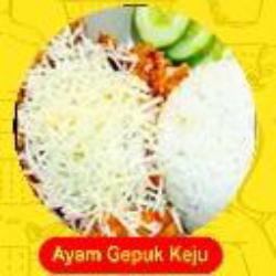 Ayam Gepuk Keju Ambyar