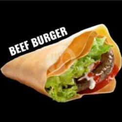 Crepes Beef Burger