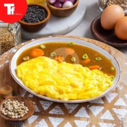 E1.07 Telor Kari Jepang (omelette Egg W/japanese Curry Sauce)