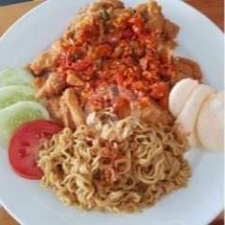 Mie Telur Geprek