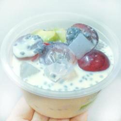 Fruits Milk Chesee