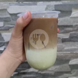 Iced Coffee Matcha Latte