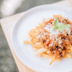 Cheesy Potato Bolognese