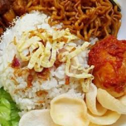 Nasi Putih Telur Balado