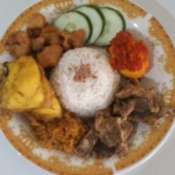 Paket Nasi Uduk Ayam Kalasan