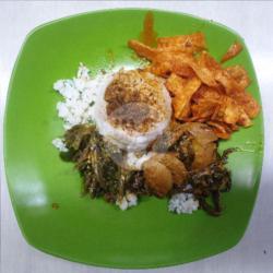 Nasi Sayur (nangka/tauco/ Daun Singkong)