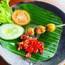 Sate Telur Puyuh Bakar