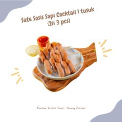 Sate Sosis Sapi Cocktail (1 Tusuk)