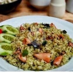 Nasi Goreng Ikan Asin Cumi