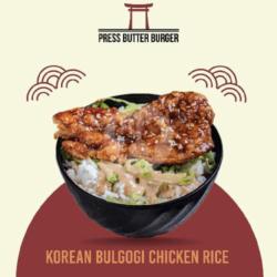 Korean Bulgogi Chicken Rice