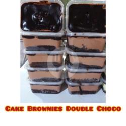 Cake Brownies Double Choco