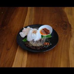 Nasi Empal Sambal Ijo