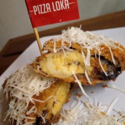 Pisang Lumer Cokelat Keju